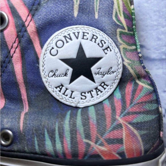 Converse Chuck Taylor All Star Tropical Floral High Tops 155393C Men 5 Women 7 - Picture 7 of 13